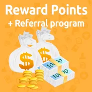 Reward Points + Referral program