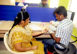 DCKAP Employees at Blood Donation Camp