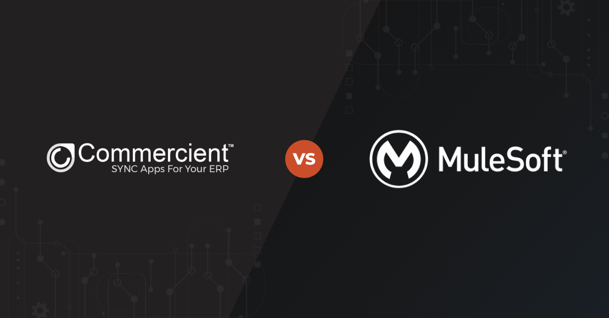 Commercient SYNC vs MuleSoft Anypoint Platform